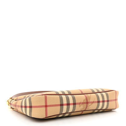 Burberry Haymarket Check Pochette Chocolate 4 of 13