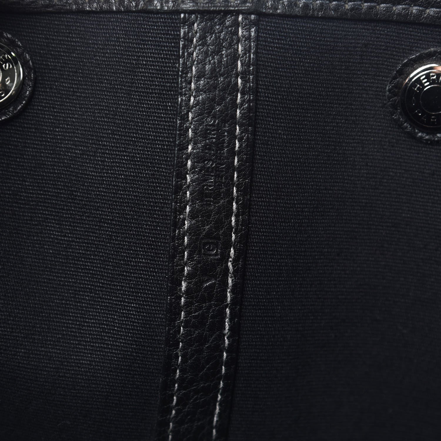 Hermes Toile Negonda Garden Party Tote 36 MM Black 6 of 11