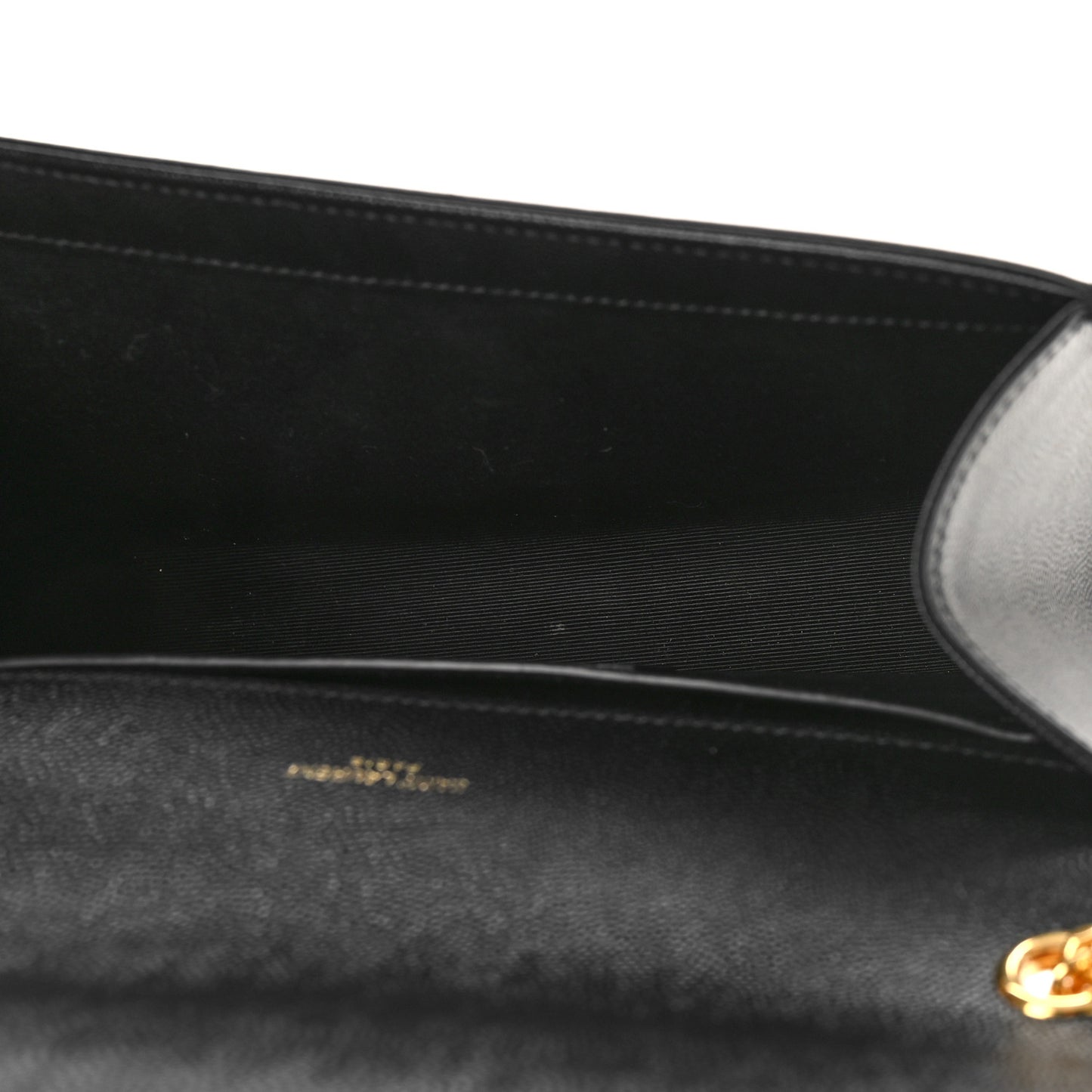 Grain De Poudre Medium Classic Monogram Kate Satchel Black