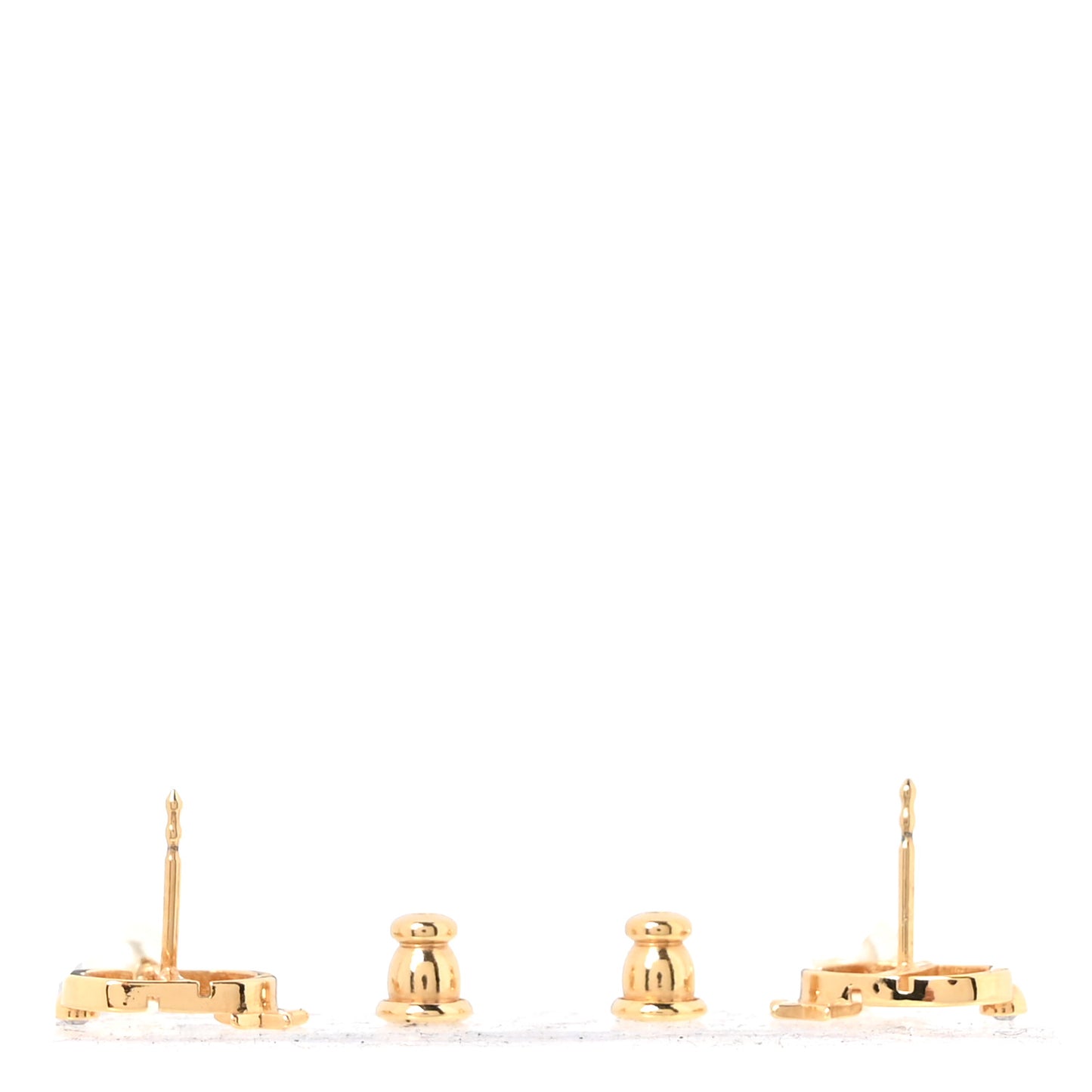 Pearl Petit CD Earrings Gold