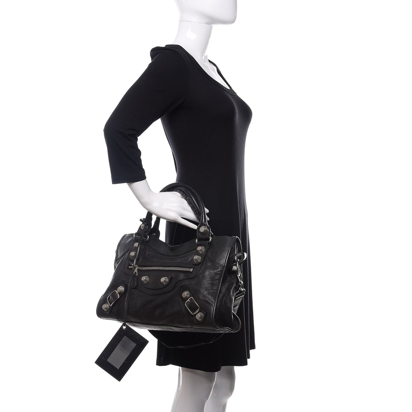 Agneau Giant 21 Silver Hardware City Black