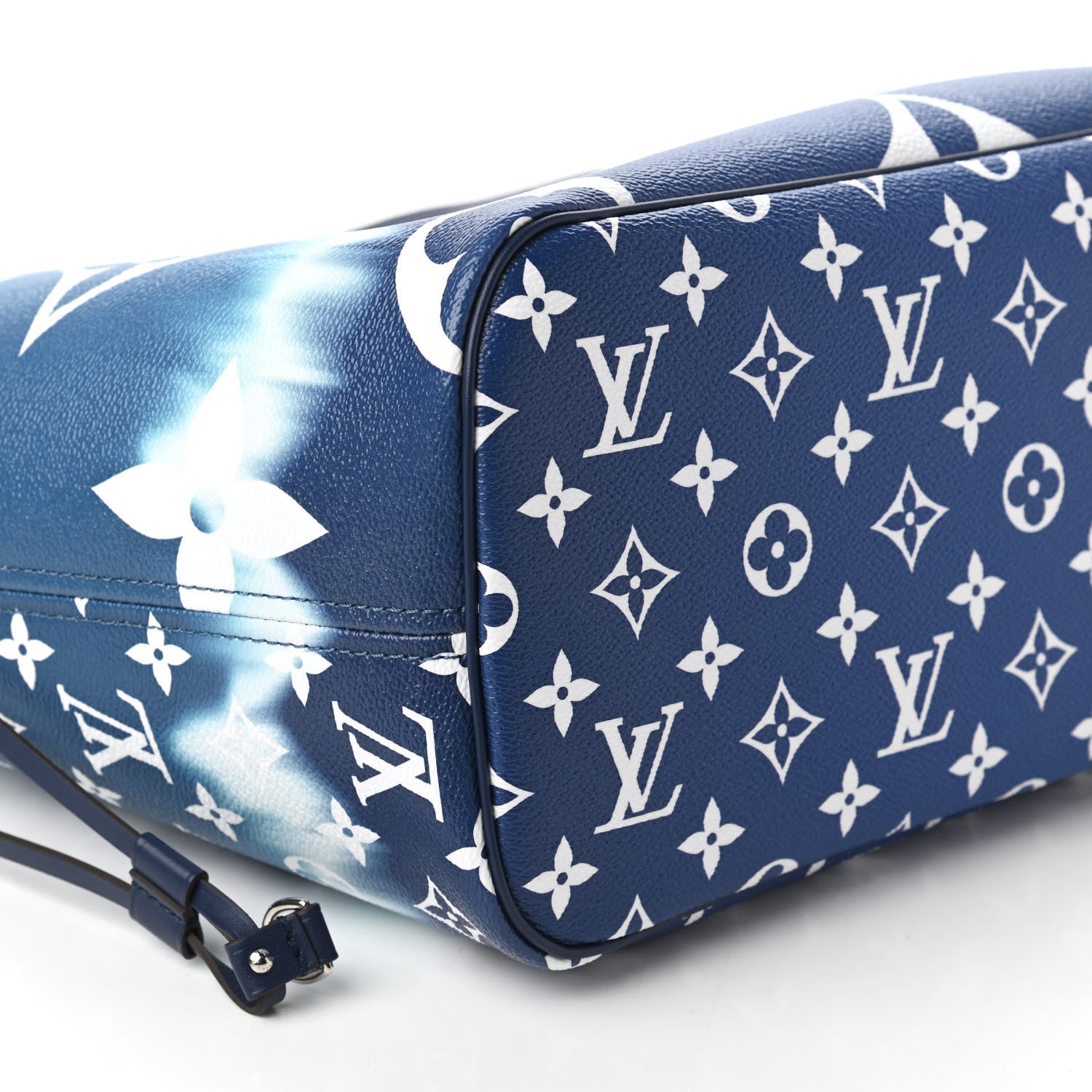 Louis Vuitton Monogram Escale Neverfull MM Blue 6 of 11