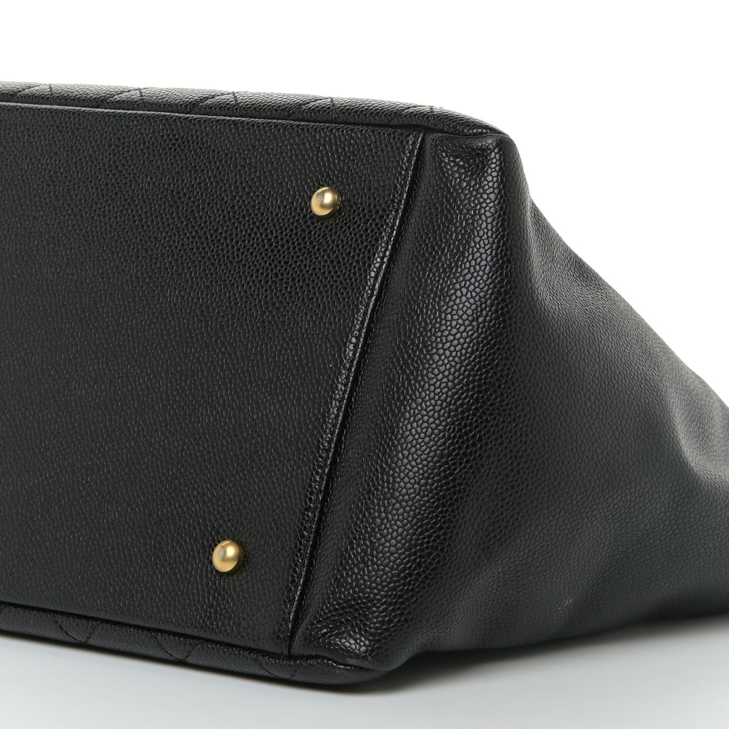 Caviar Quilted Grand Timeless Tote GTT Black