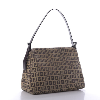 Fendi Zucchino Mama Baguette Dark Brown 3 of 11