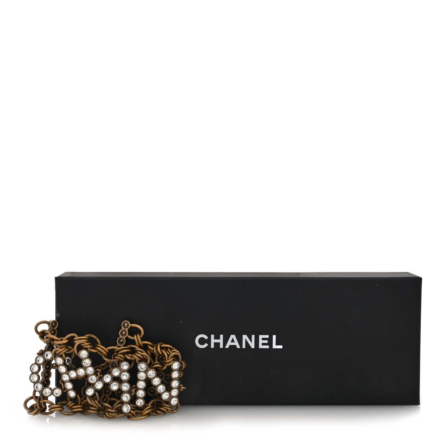 Crystal City of Lights Chain Bracelet Gold