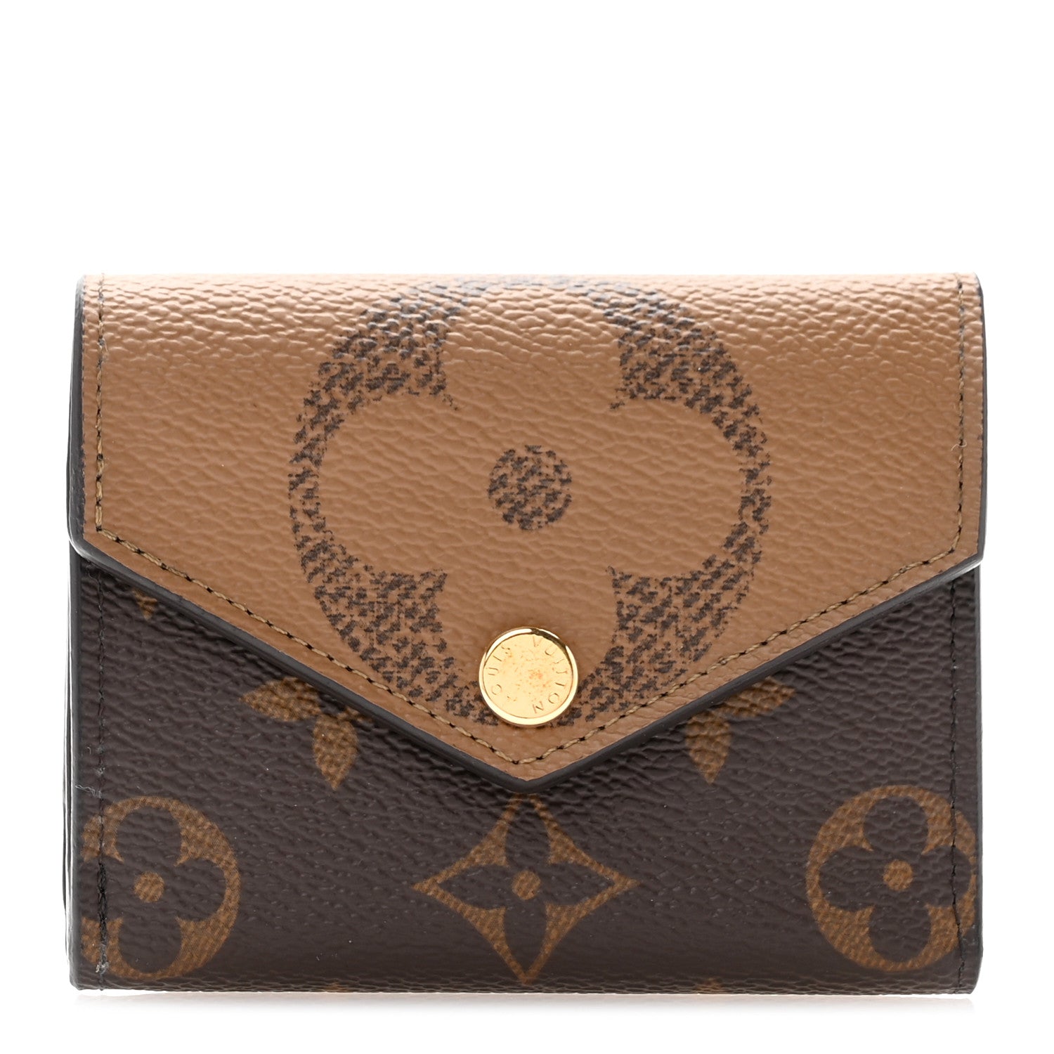 Louis Vuitton Reverse Monogram Giant Zoe Wallet 1 of 8