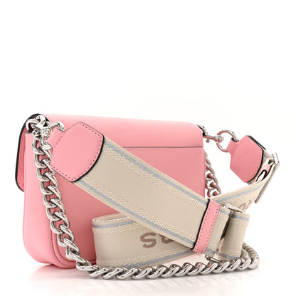 Marc Jacobs Calfskin The J Marc Shoulder Bag Quartz Pink 3 of 10