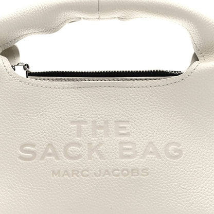 Marc Jacobs Grained Calfskin Mini The Sack Bag White 9 of 11