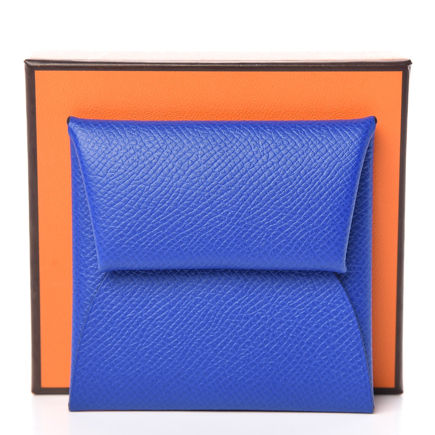 Hermes Epsom Bastia Coin Purse Bleu Electrique 8 of 8