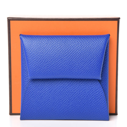 Hermes Epsom Bastia Coin Purse Bleu Electrique 8 of 8