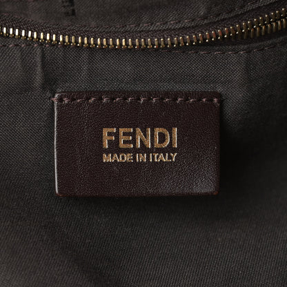 Fendi Pequin Vitello Large Hobo Tobacco Papavero 6 of 12