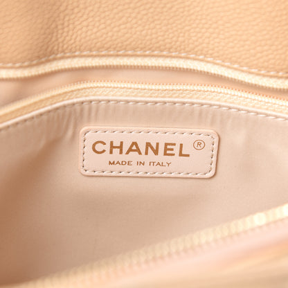 Chanel Caviar Quilted Grand Shopping Tote GST Beige 9 of 12