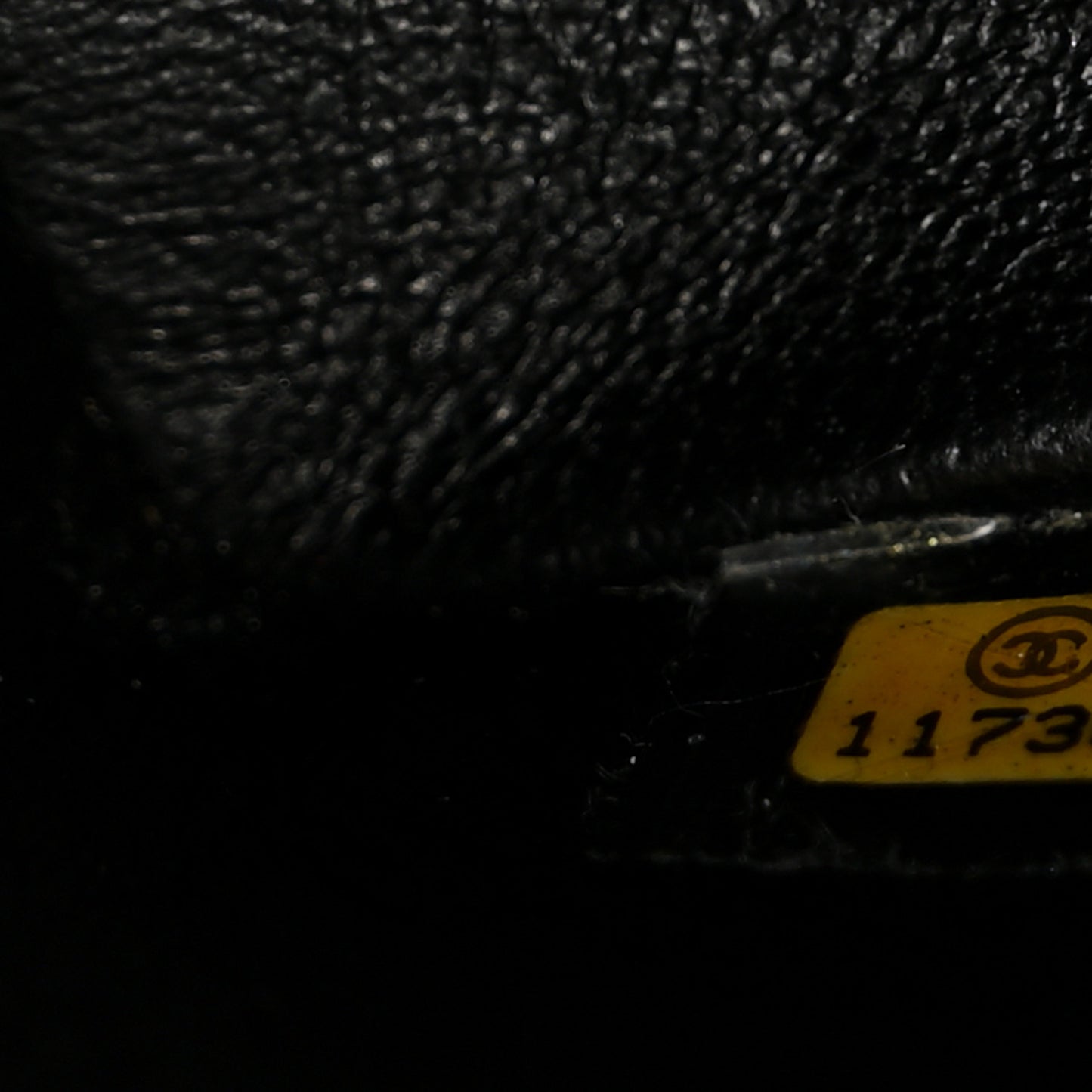 Caviar Quilted Medallion Tote Black
