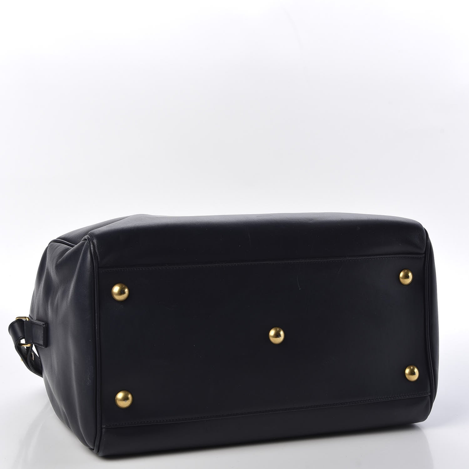 Saint Laurent Calfskin Classic Duffle 6 Navy 3 of 9