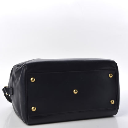 Saint Laurent Calfskin Classic Duffle 6 Navy 3 of 9