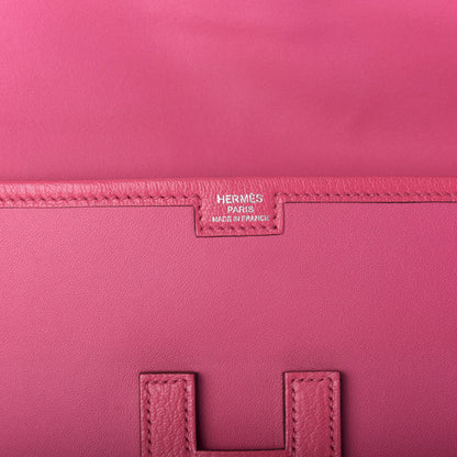 Hermes Swift Chevre Mysore Jige Elan 29 Clutch Fuchsia 6 of 6