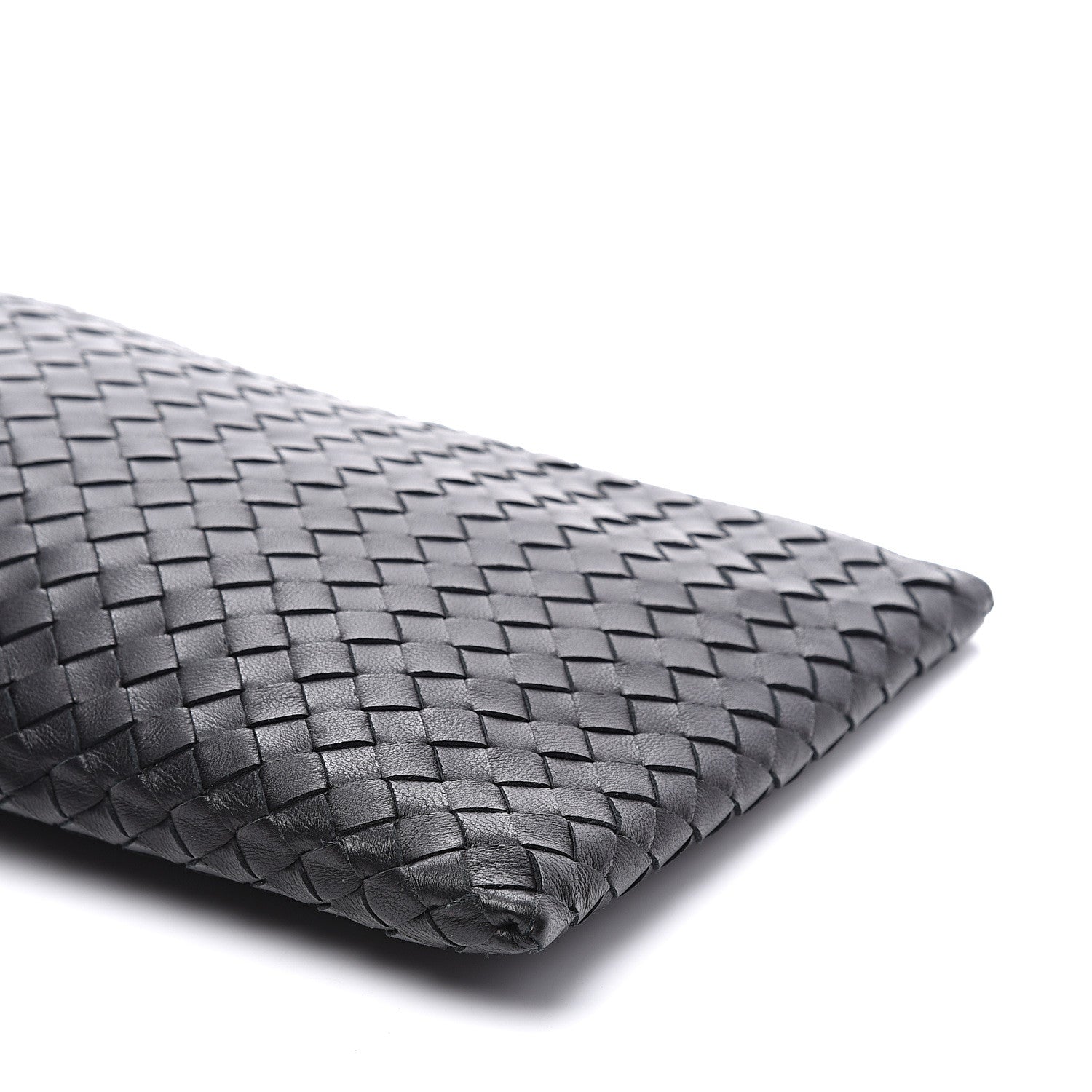 Bottega Veneta Nappa Intrecciato Zip Pouch Black 8 of 9