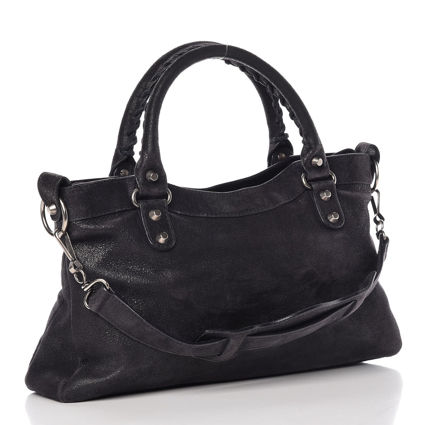 Craquele Calfskin First Bleu Obscur
