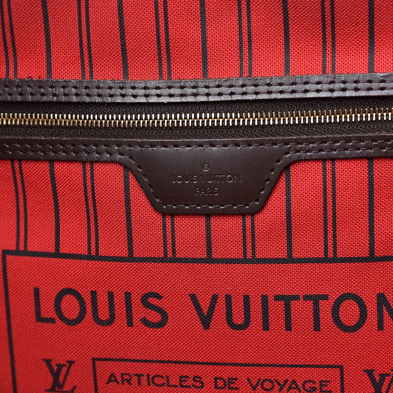 Louis Vuitton Damier Ebene Neo Neverfull MM 6 of 17