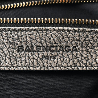 Balenciaga Grained Calfskin Classic Gold Hardware City Ombre Grey Gradient 6 of 14