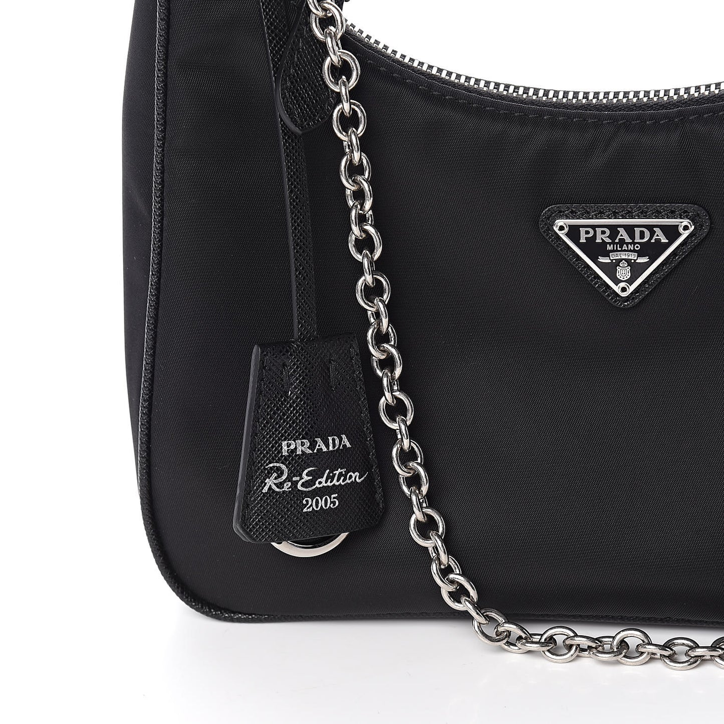 Nylon Re-Edition 2005 Shoulder Bag Black