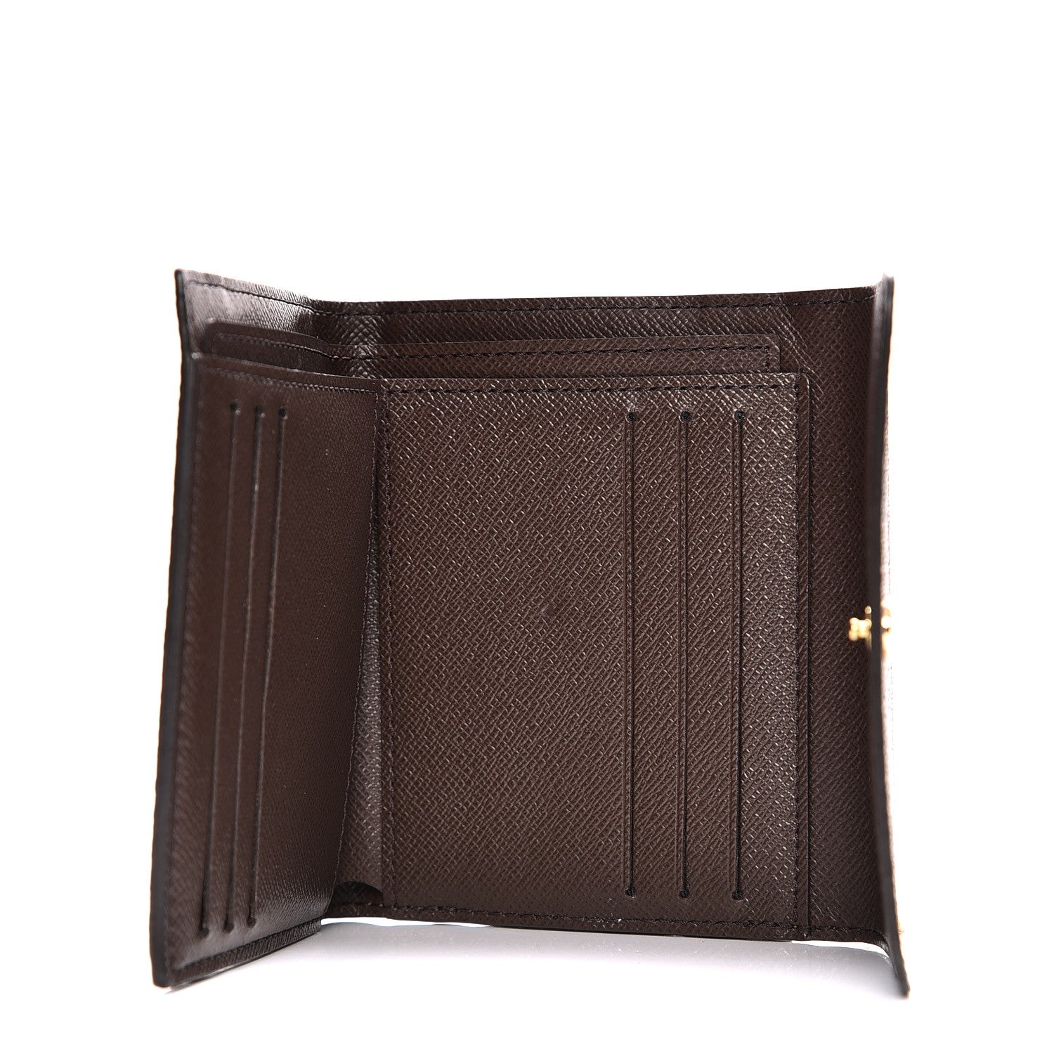 Louis Vuitton Damier Ebene Anais Wallet 5 of 9