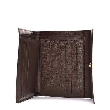 Louis Vuitton Damier Ebene Anais Wallet 5 of 9
