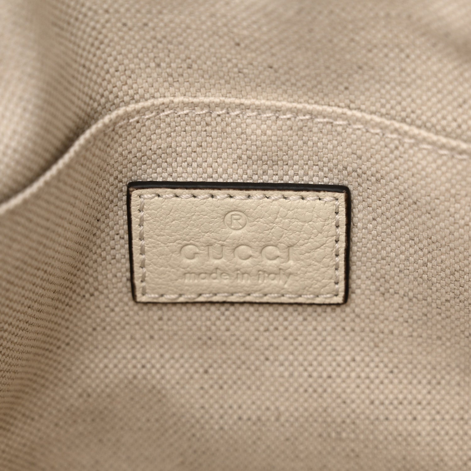 Gucci Sakai Be Green Calfskin Diagonal Stitched Small Blondie Shoulder Bag Mystic White 6 of 12