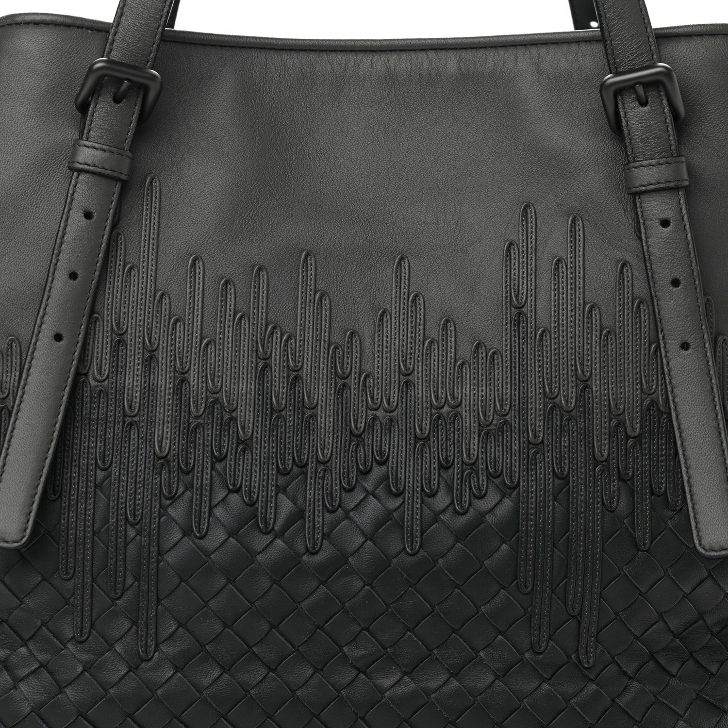 Bottega Veneta Nappa Intrecciato Medium Flow Wave Tote Ardoise 8 of 10