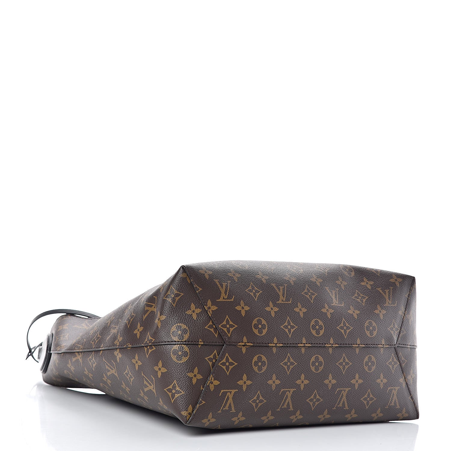 Louis Vuitton Monogram Flower Hobo Black 4 of 9