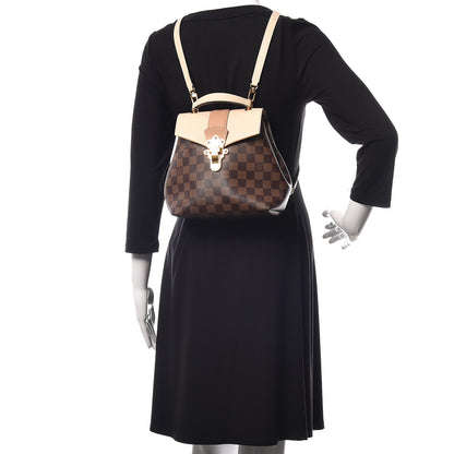 Louis Vuitton Damier Ebene Clapton Backpack Creme 2 of 11