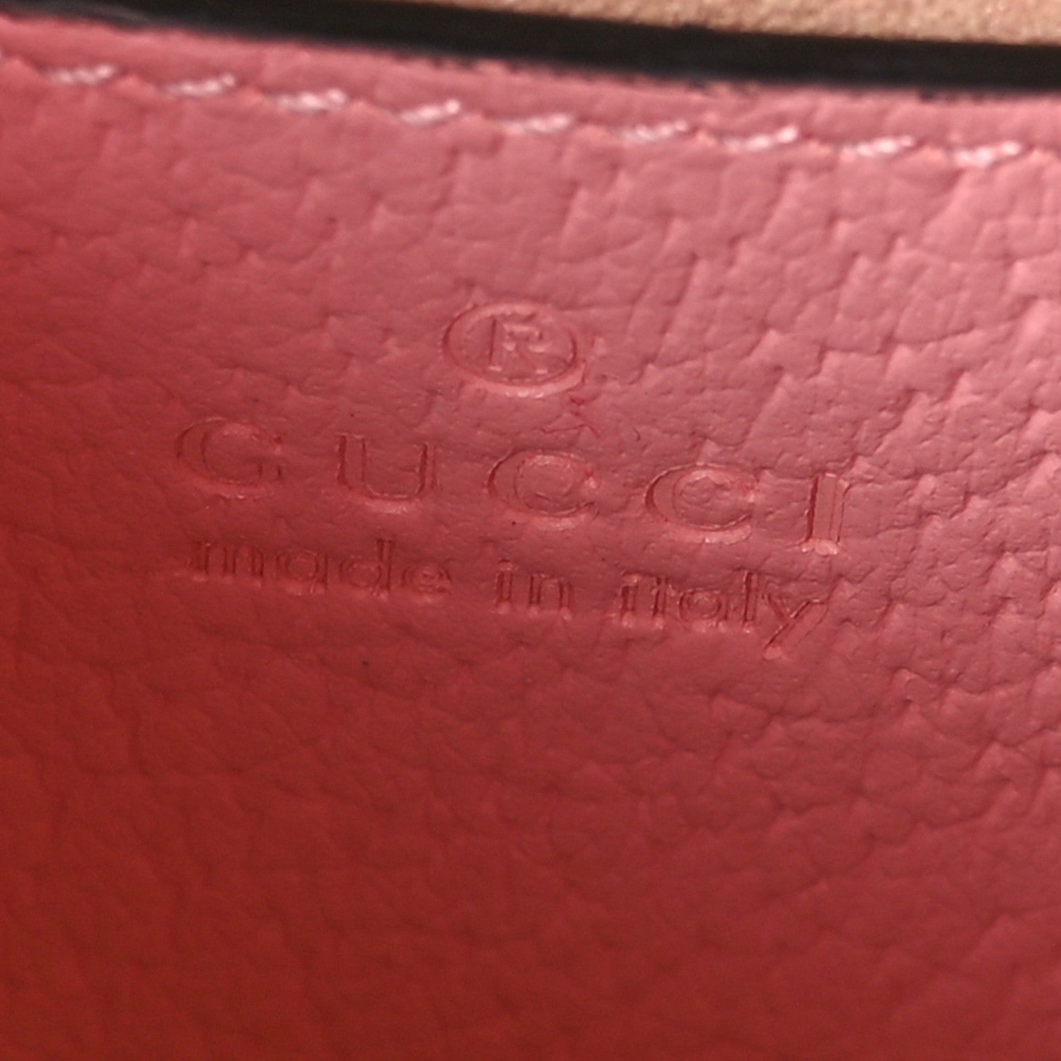 Gucci Textured Dollar Calfskin Web Mini Diana Tote Bag Wild Rose Black 6 of 10
