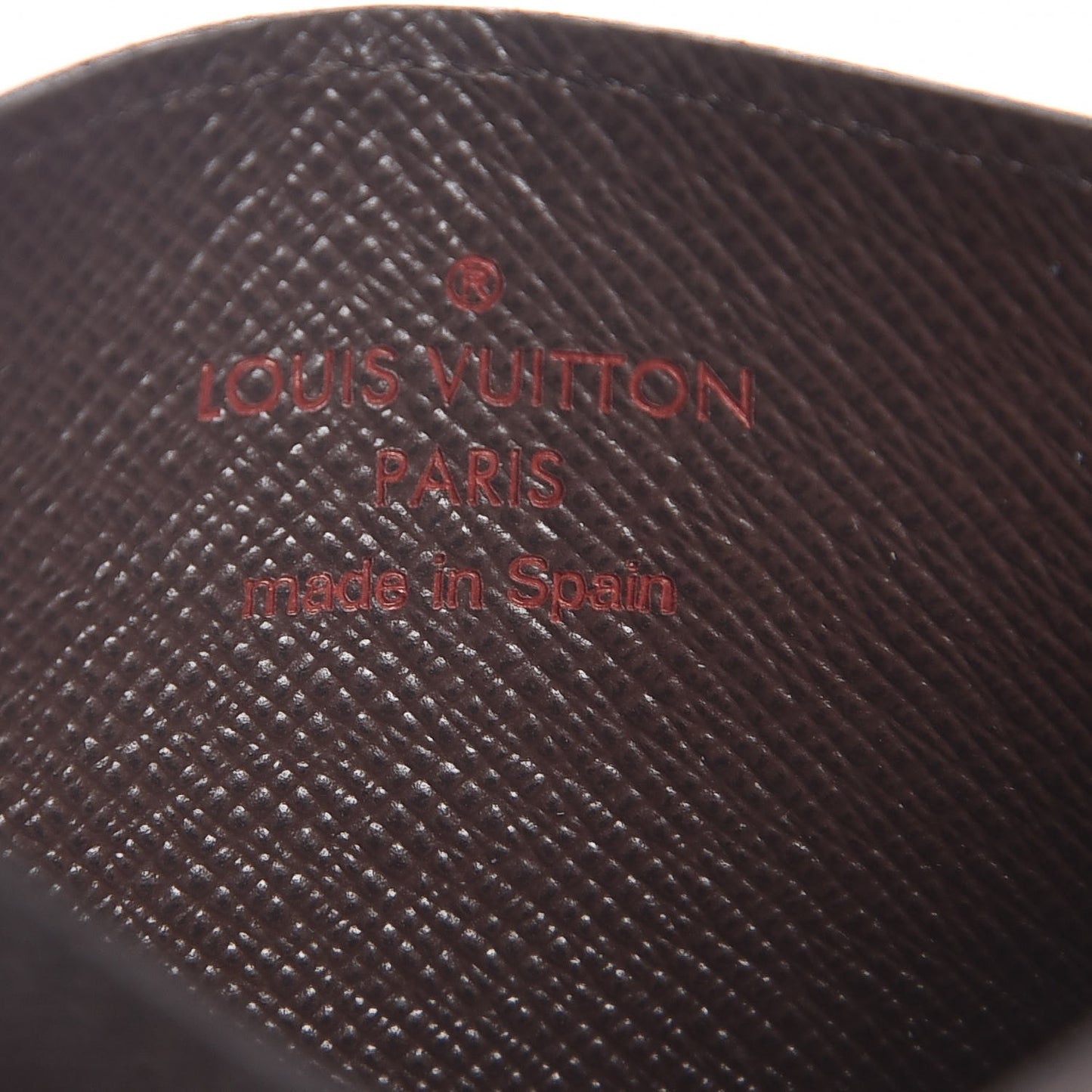 Damier Ebene Card Holder