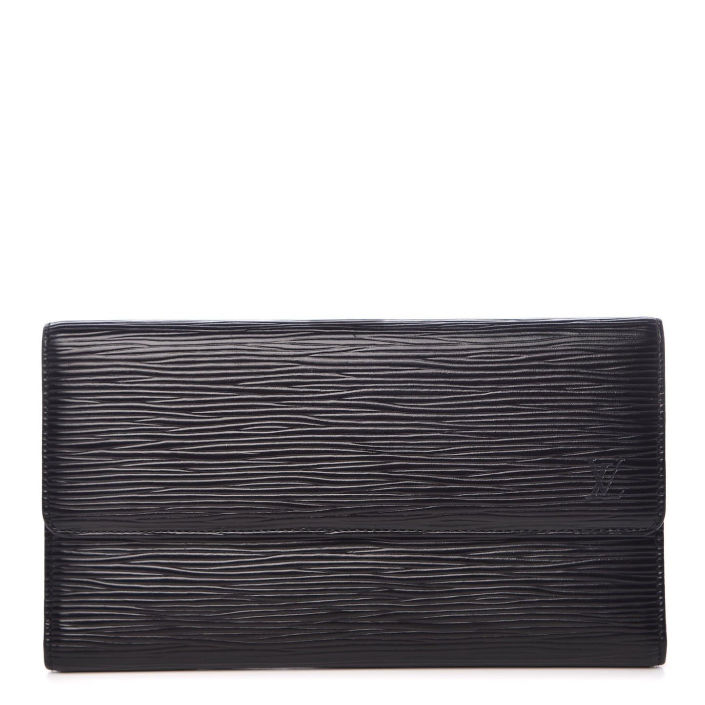 Epi Porte Tresor International Wallet Black