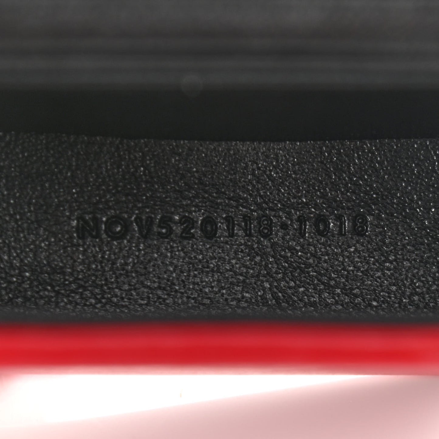 Lambskin Smoking Box Crossbody Rouge Eros