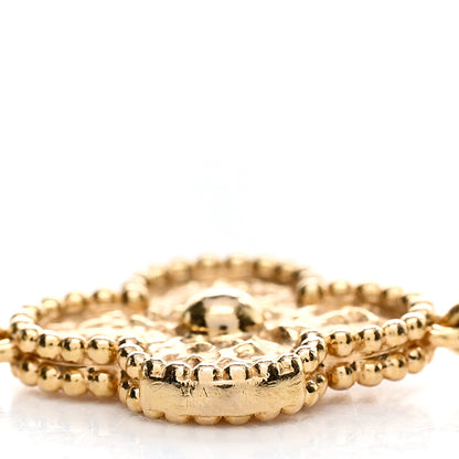 Van Cleef & Arpels VAN CLEEF & ARPELS 18K Yellow Gold 5 Motifs Vintage Alhambra Bracelet 3 of 4