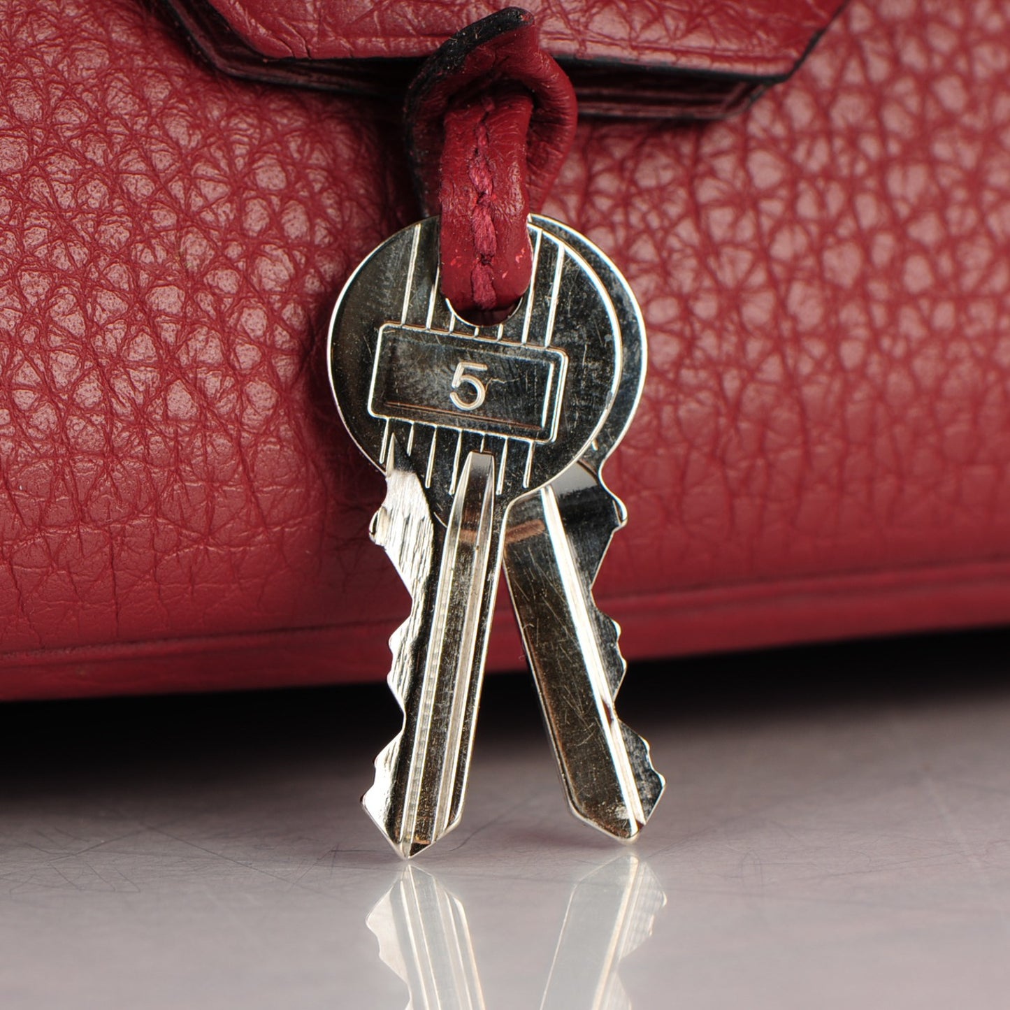 Taurillon Clemence JPG Birkin 42 Rouge H