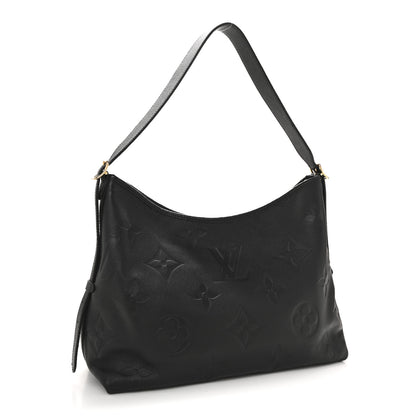 Louis Vuitton Empreinte Monogram Giant CarryAll MM Black 4 of 14