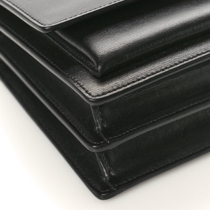 Saint Laurent Calfskin Medium Monogram Sunset Black 9 of 10
