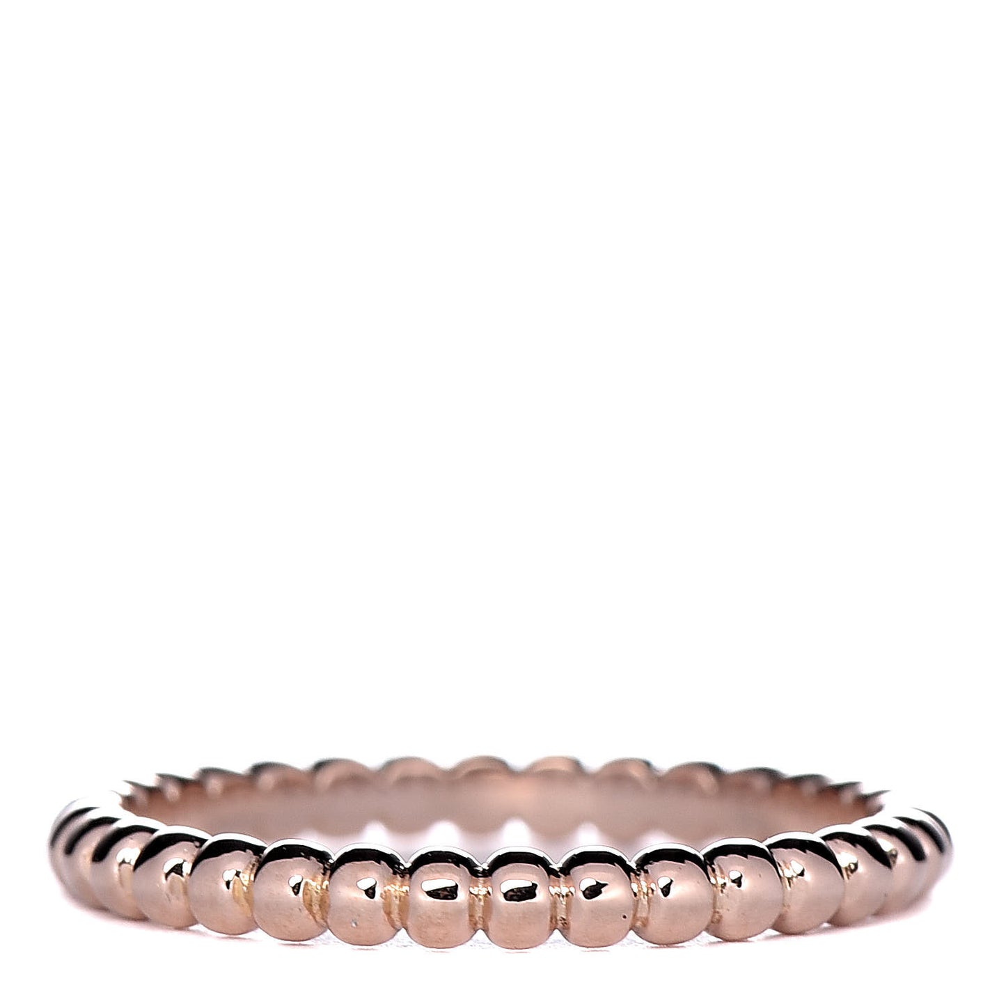 18K Rose Gold Small Perlee Ring 48 4.5