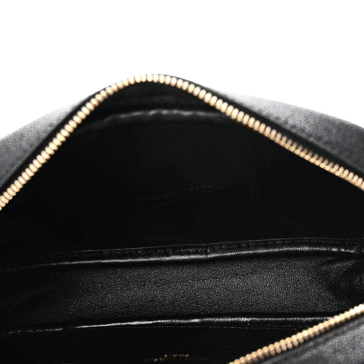 Grain De Poudre Matelasse Monogram Mini Lou Camera Bag Black
