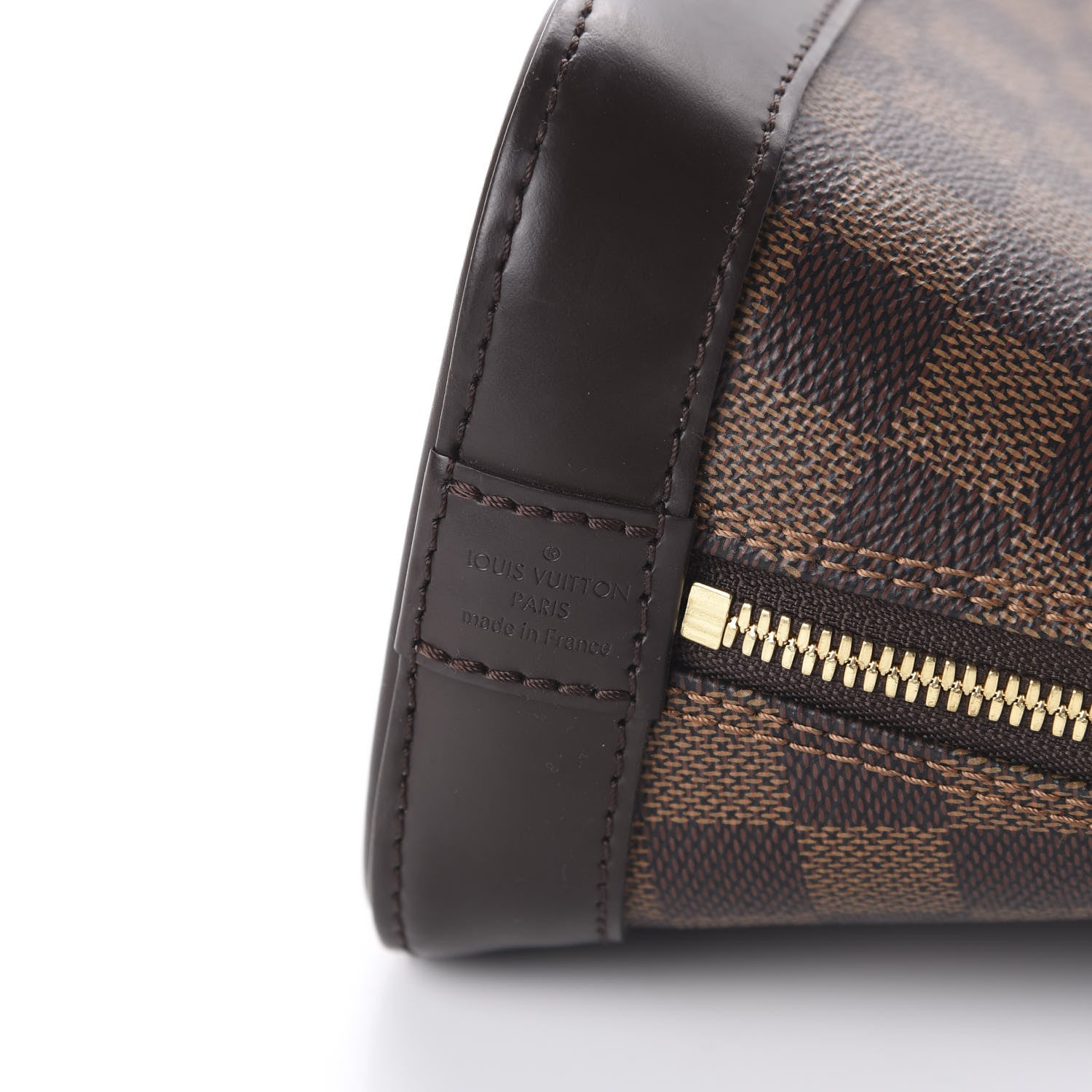 Louis Vuitton Damier Ebene Alma BB 8 of 10