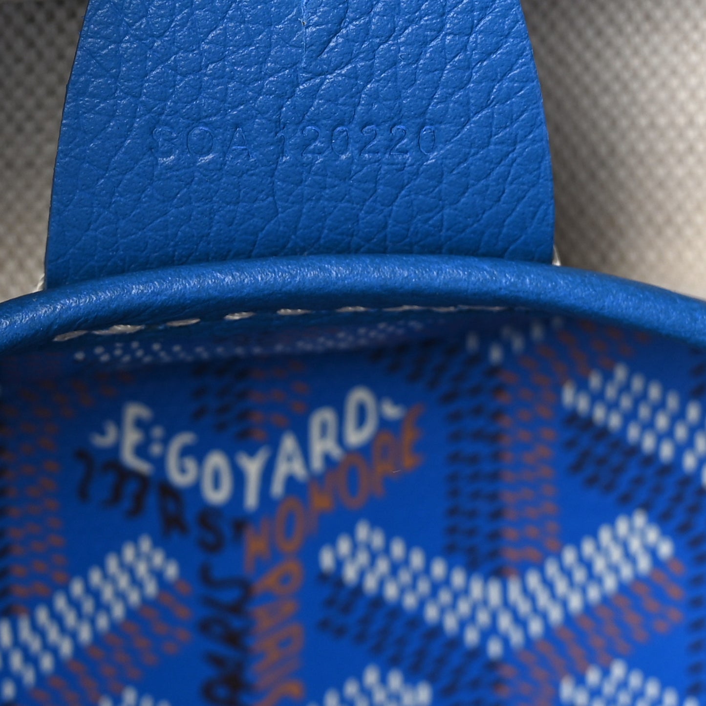 Goyardine Artois PM Sky Blue