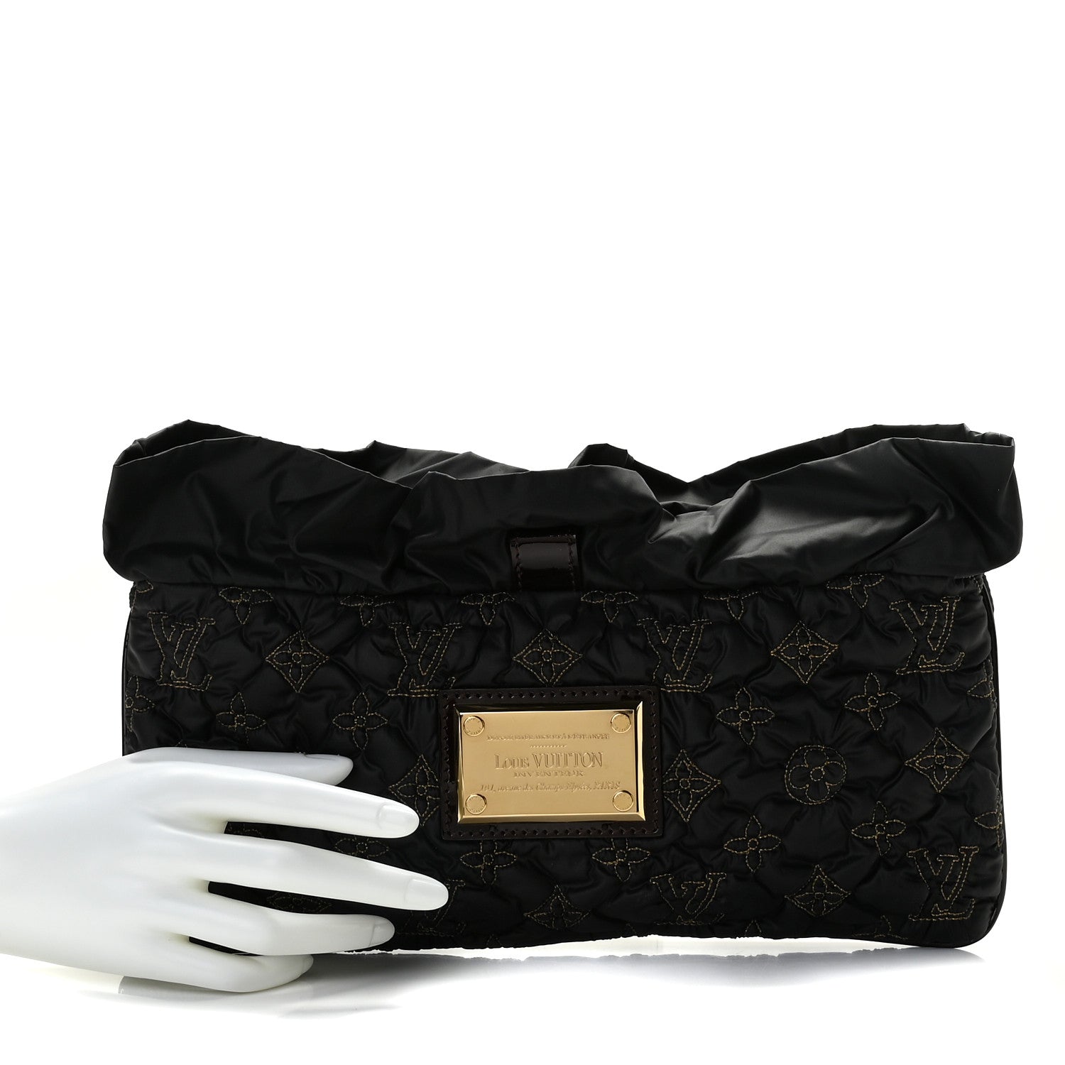 Louis Vuitton Pochette Devi MM Black 2 of 7
