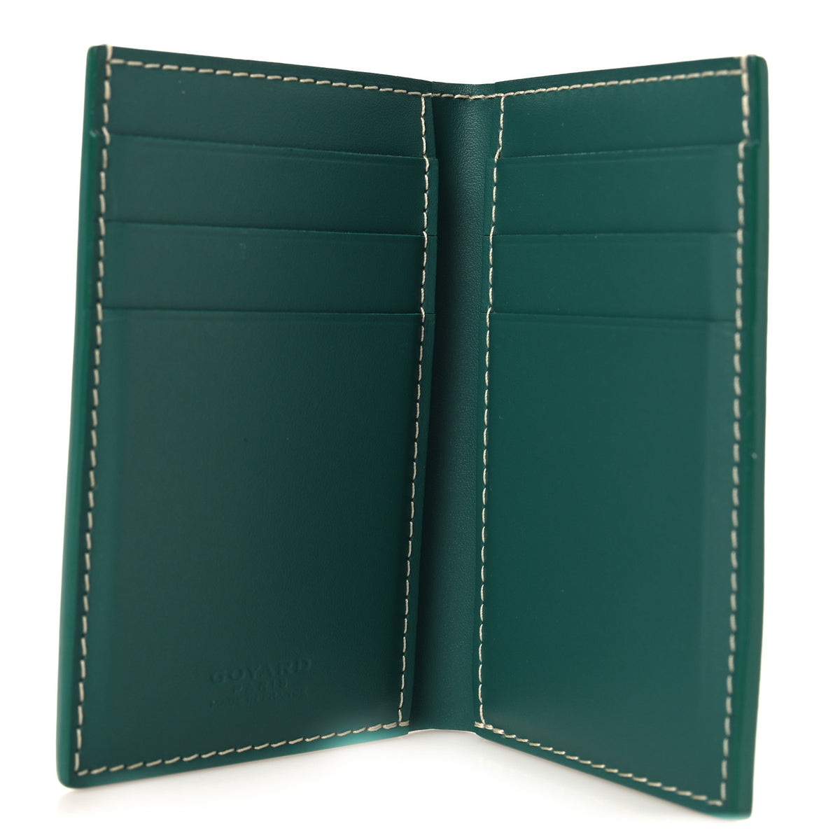 Goyardine Saint Pierre Card Holder Green