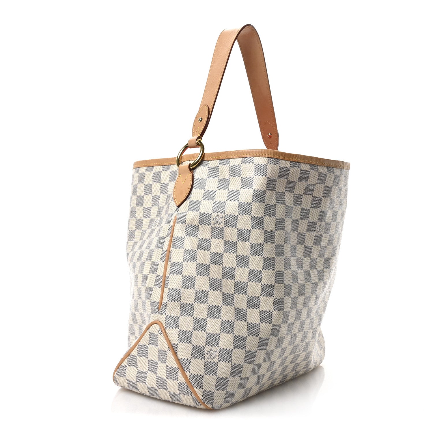 Louis Vuitton Damier Azur Delightful MM Pink 3 of 11