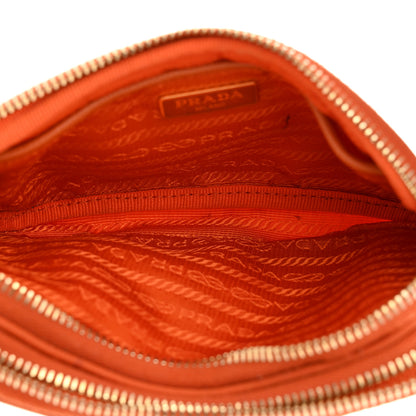 Prada Tessuto Nylon Mini Camera Crossbody Orange 7 of 12