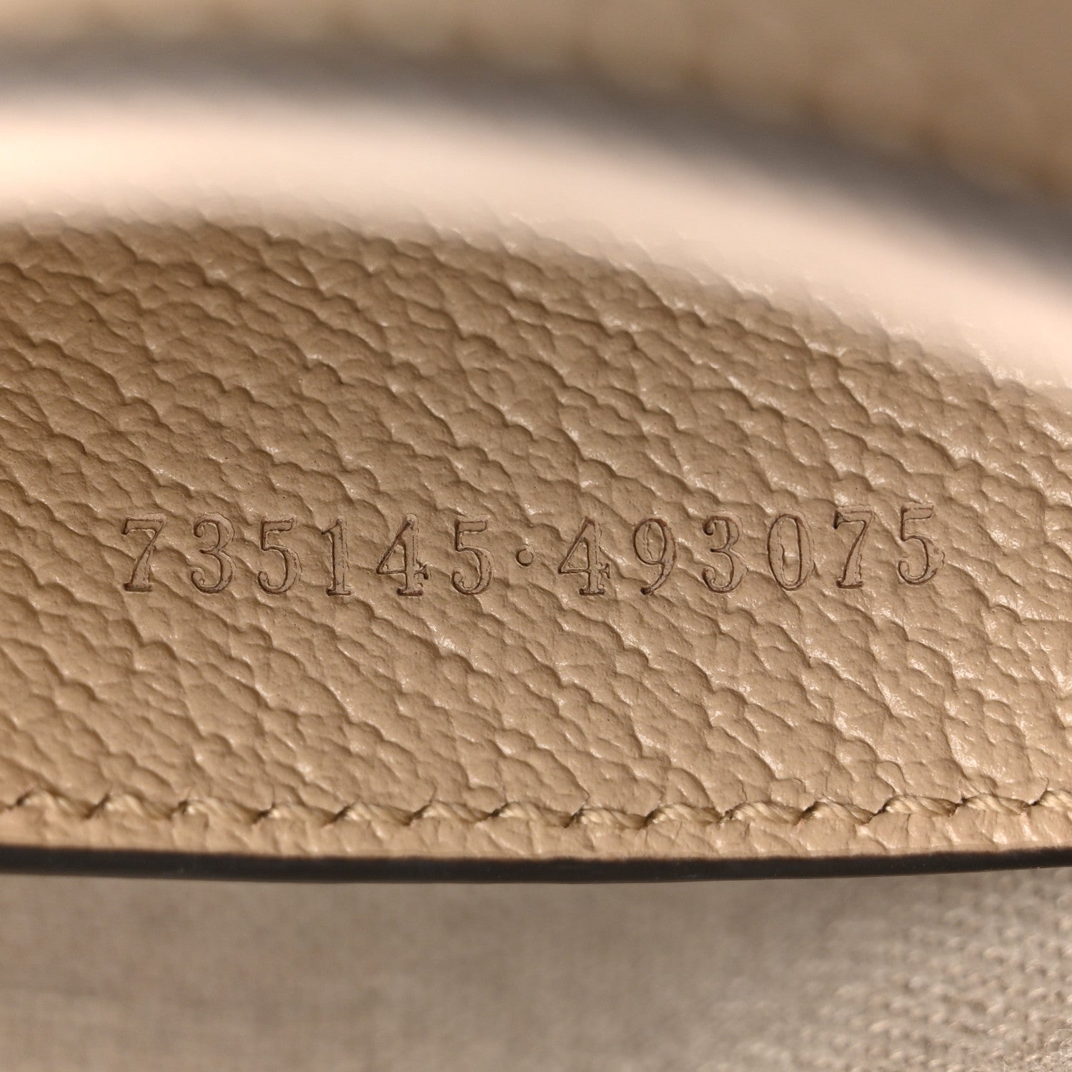 Gucci GG Supreme Monogram Textured Dollar Calfskin Small Ophidia Hobo Beige Mystic White Oatmeal 7 of 10