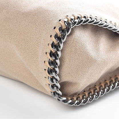 Stella McCartney Shaggy Deer Mini Falabella Fold Over Tote Beige 9 of 9