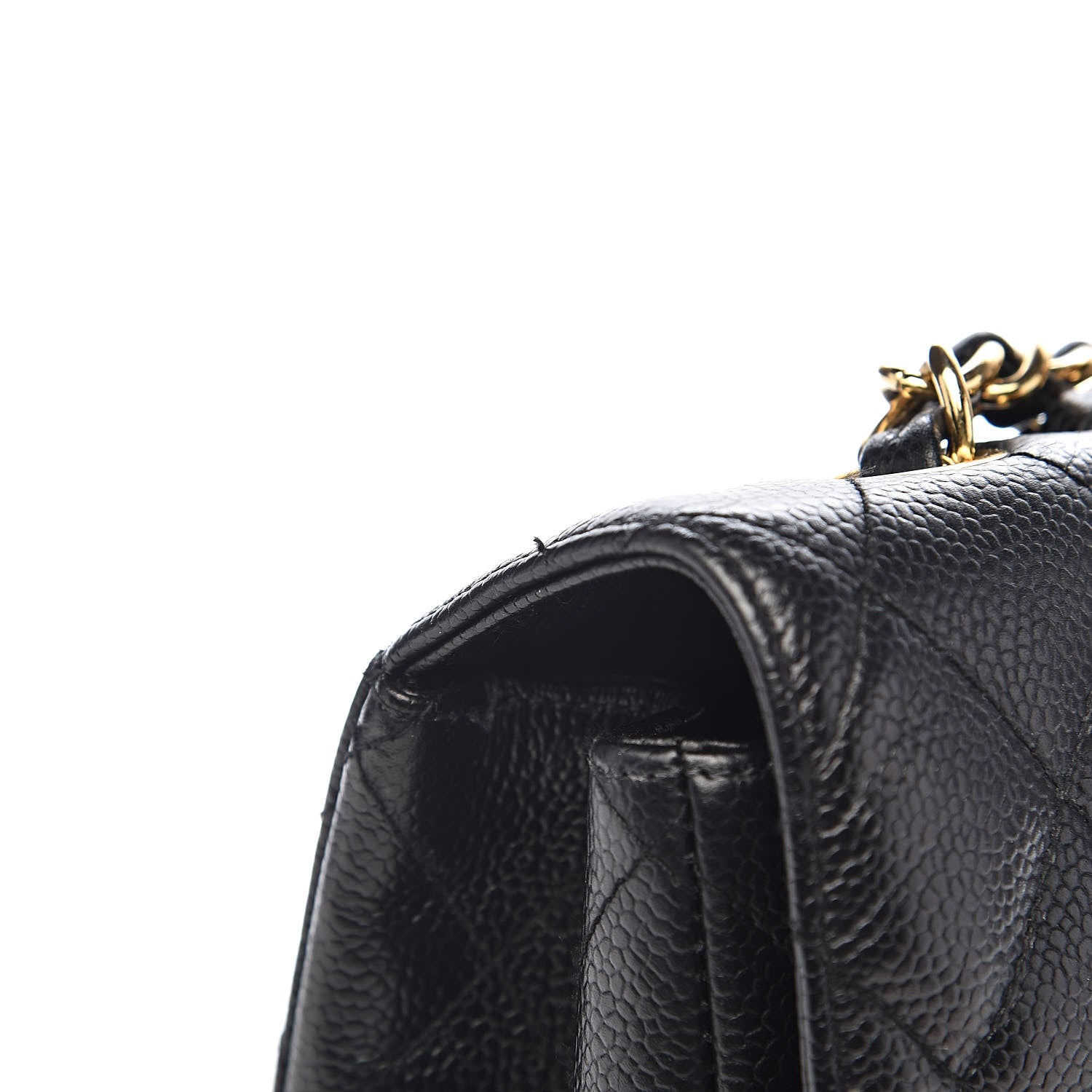 Chanel Caviar Quilted Jumbo Single Flap Black 8 of 18